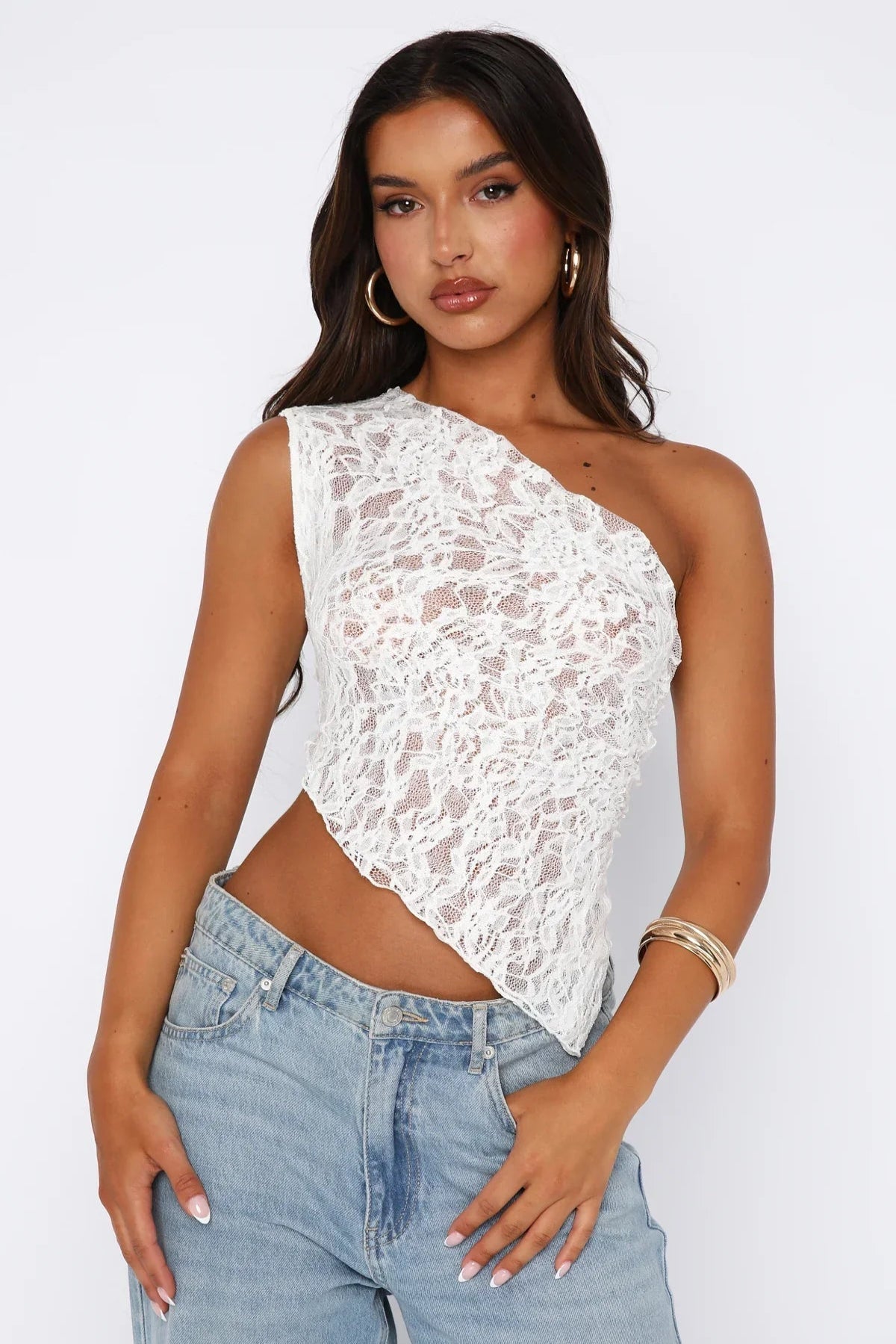 Lila | Lace Spring Top