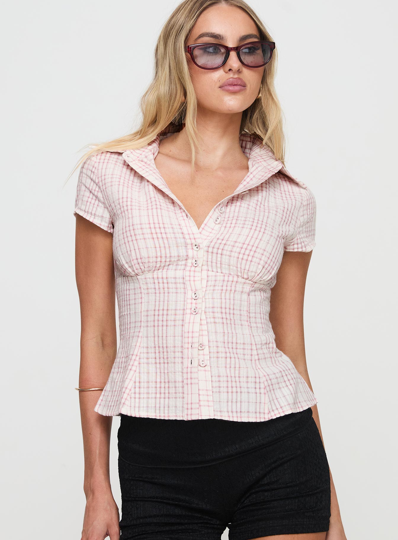 Ellie | Pink Lady Blouse