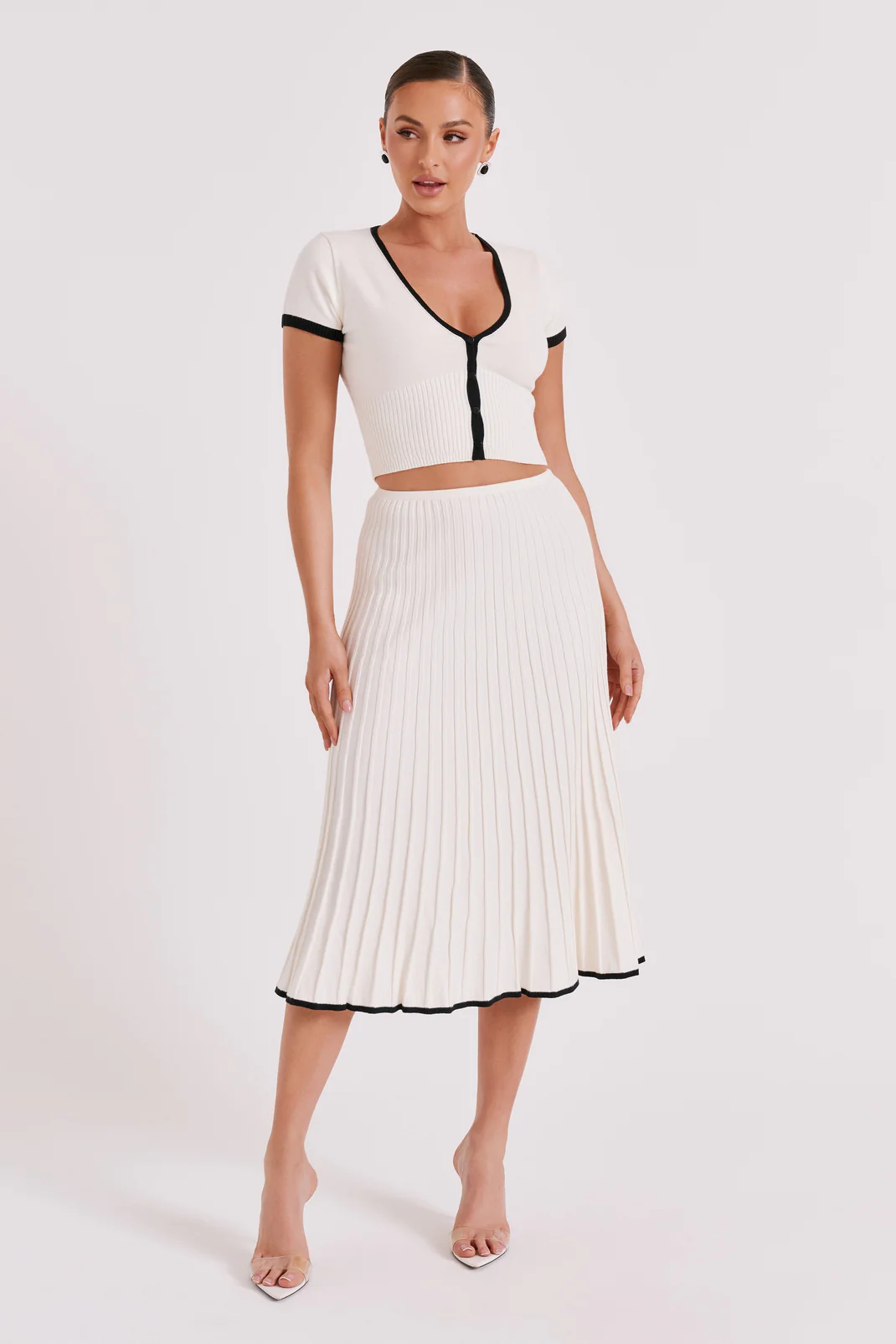 Seren | Elegant Midi Skirt Set