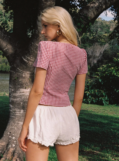 Emily | Gingham Top