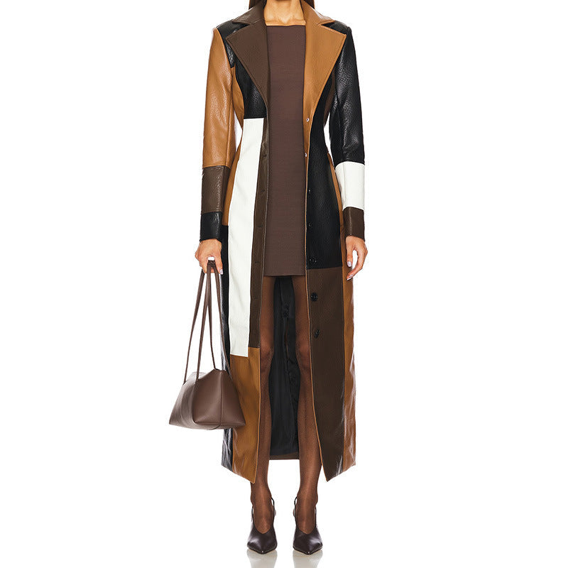 Nila | Mosaic Trench Coat