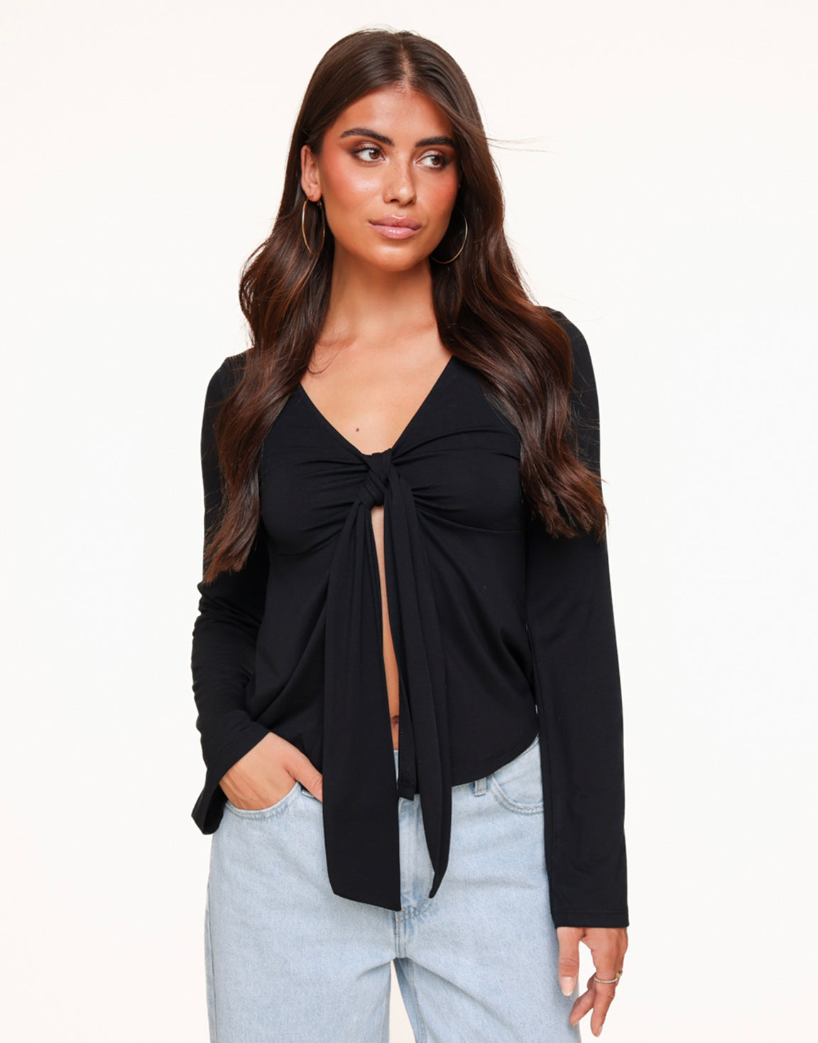 Bella | Front Tie Top