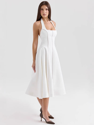 Ivory | Midi Dress