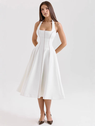 Ivory | Midi Dress
