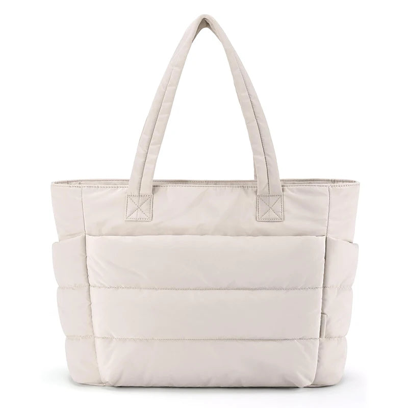 Amelia | Puffy Tote Handbag