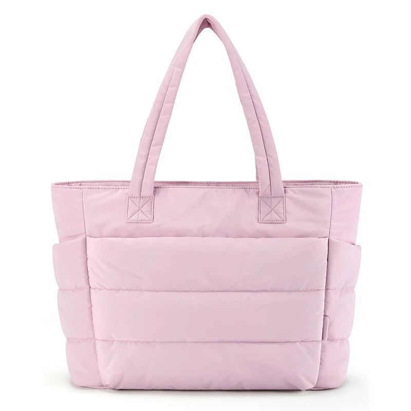 Amelia | Puffy Tote Handbag