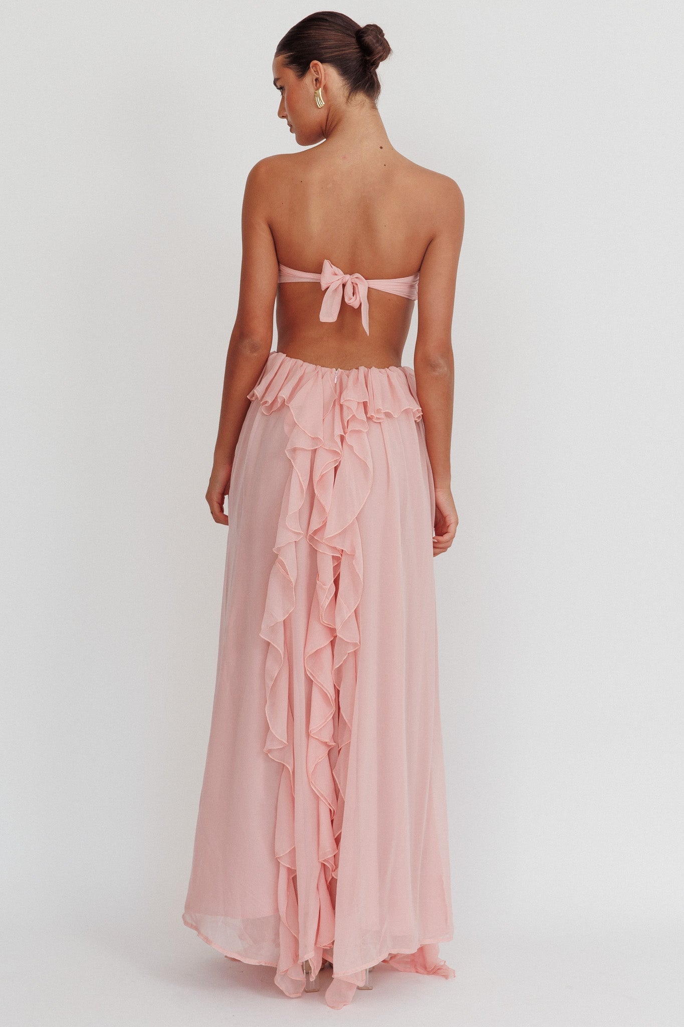 Rosa | Ruffle Maxi Dress