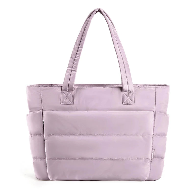 Amelia | Puffy Tote Handbag