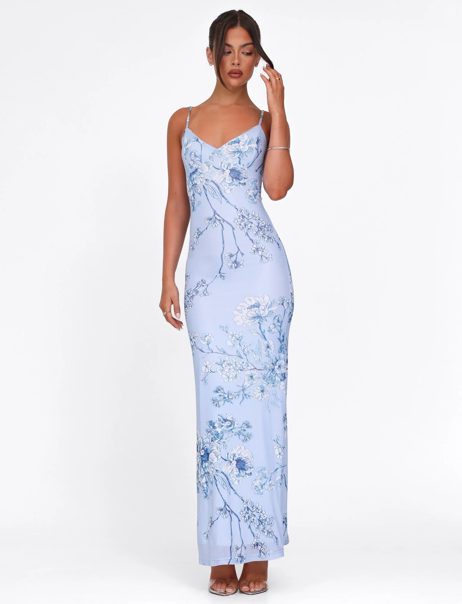 Elsinore | Flower Art Maxi Dress