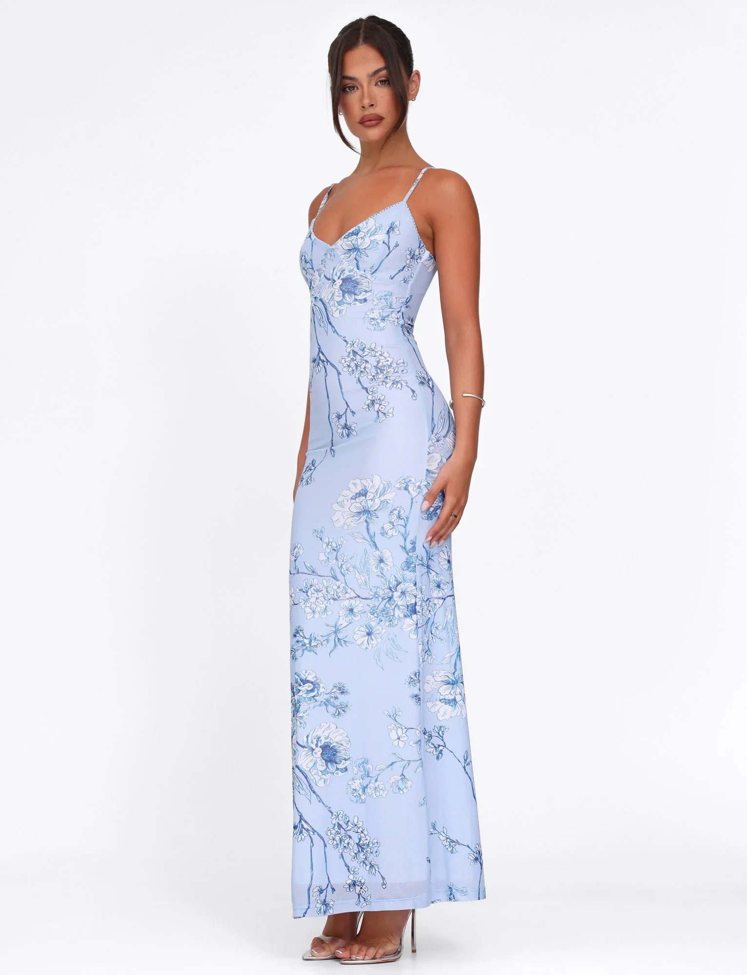 Elsinore | Flower Art Maxi Dress