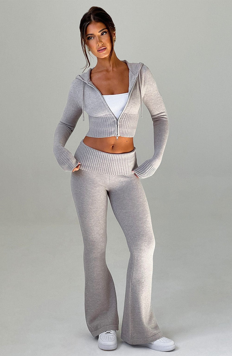 Katie | Cropped Hoodie set